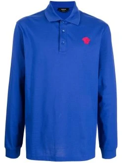 Versace polo Medusa à manches longues