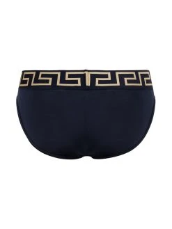 Versace slip Medusa Greek Key