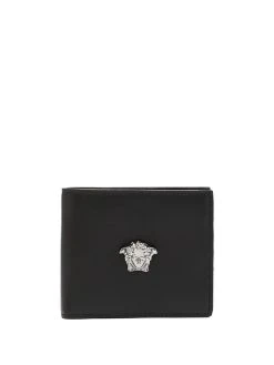 Versace portefeuille Medusa en cuir
