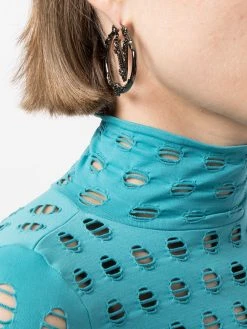 Versace boucles d'oreilles Virtus