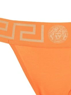 Versace string à bande Greca