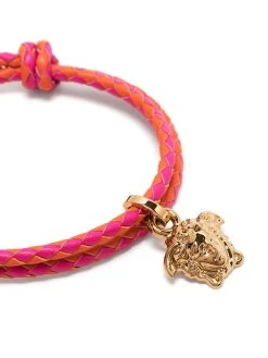 Versace bracelet Medusa en cuir
