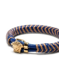 Versace bracelet Medusa en cuir
