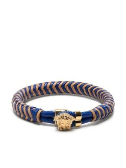 Versace bracelet Medusa en cuir