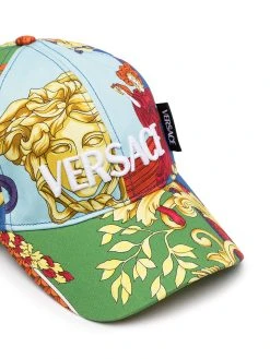 Versace casquette à logo floqué