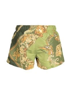 Versace short de bain à imprimé Medusa Renaissance