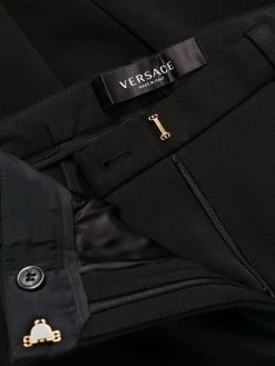 Versace pantalon de tailleur évasé