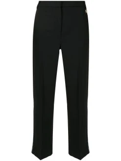 Versace pantalon de tailleur à bandes Greca