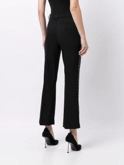 Versace Se Vend Bas Prix Pantalon de tailleur à bandes Greca pantalons de costume femme 12 Versace pantalon de tailleur à bandes Greca