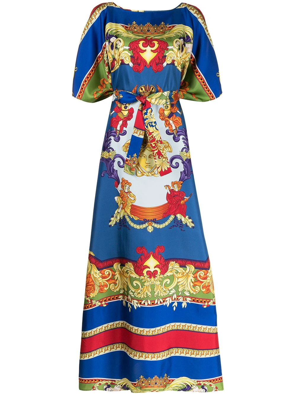 Versace Se Vend Bas Prix Robe de plage à imprimé Barocco robes de plage femme 3 Versace robe de plage à imprimé Barocco