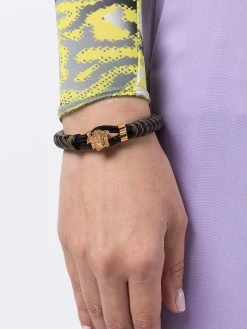 Versace bracelet Medusa en cuir