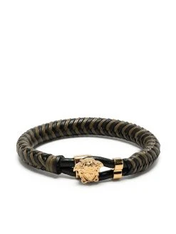 Versace bracelet Medusa en cuir