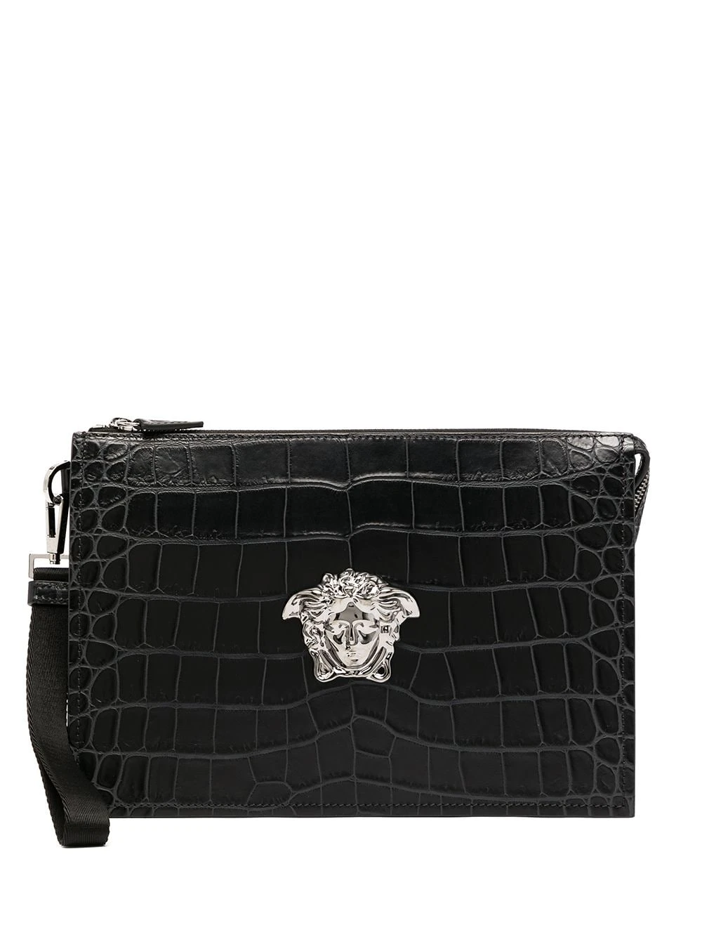 Bonne Qualité Versace Pochette à plaque Medusa pochettes & minaudières homme 3 Versace pochette à plaque Medusa