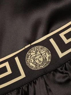 Versace short à taille Greca