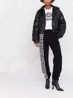 Versace t-shirt à logo imprimé