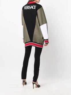 Versace sweat Medusa à empiècements contrastants