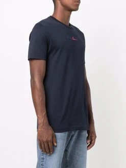 Versace t-shirt à logo brodé