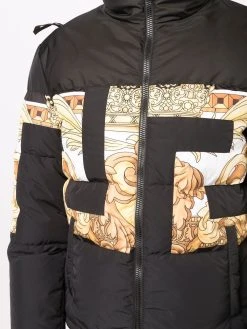 Petit Prix Versace Veste matelassée à imprimé Greca doudounes & vestes matelassées homme 12 Versace veste matelassée à imprimé Greca