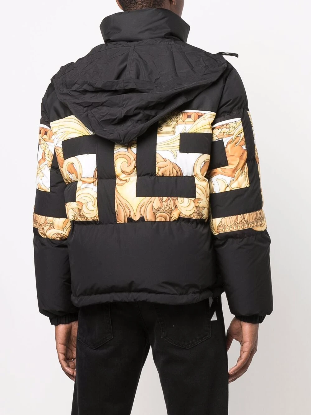 Petit Prix Versace Veste matelassée à imprimé Greca doudounes & vestes matelassées homme 8 Versace veste matelassée à imprimé Greca