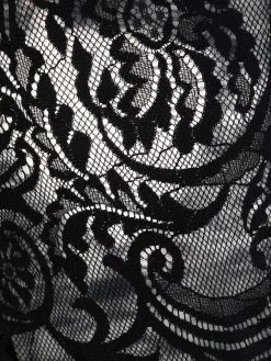 Versace body à empiècements en dentelle