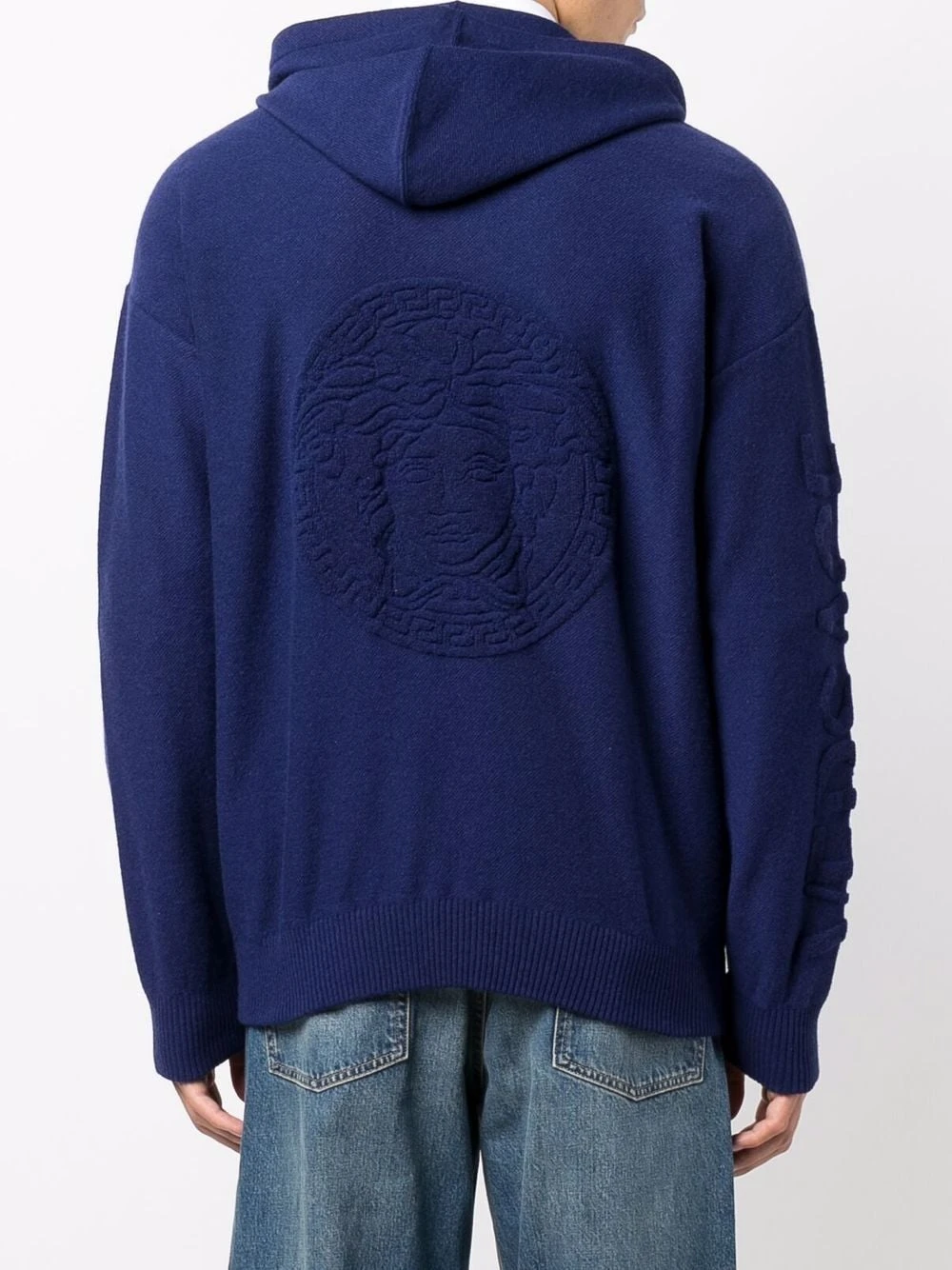 Pas Cher Versace Hoodie zippé à motif Medusa Head hoodies homme 6 Versace hoodie zippé à motif Medusa Head