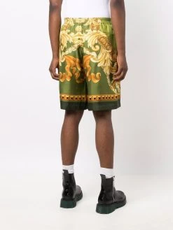 Versace bermuda à motif baroque