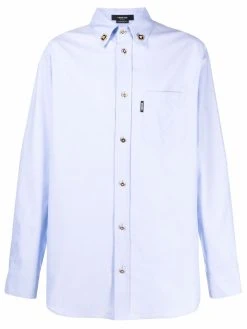 Versace chemise Medusa à boutonnière