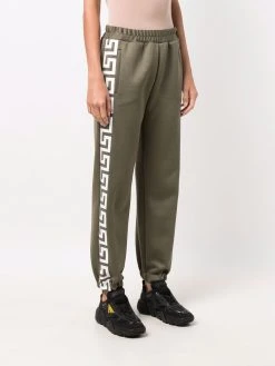 Versace pantalon de jogging à motif Greca