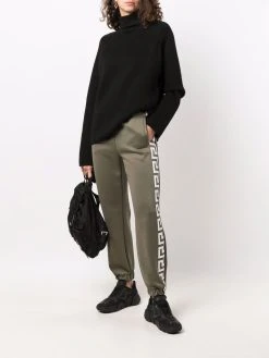 Versace pantalon de jogging à motif Greca