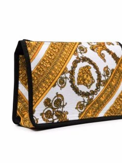 Versace trousse de toilette à imprimé baroque