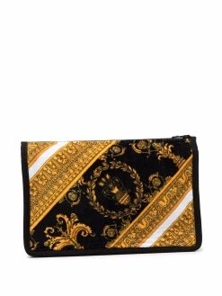 Versace trousse de toilette à imprimé baroque