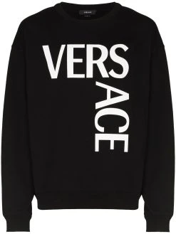 Versace sweat à logo imprimé