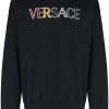 Versace sweat à logo brodé