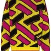 Versace pull La Greca en maille jacquard