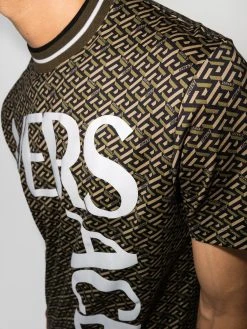 Versace t-shirt La Greca à logo
