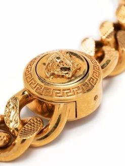 Versace bracelet Medusa en malle gourmette
