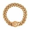 Versace bracelet Medusa en malle gourmette