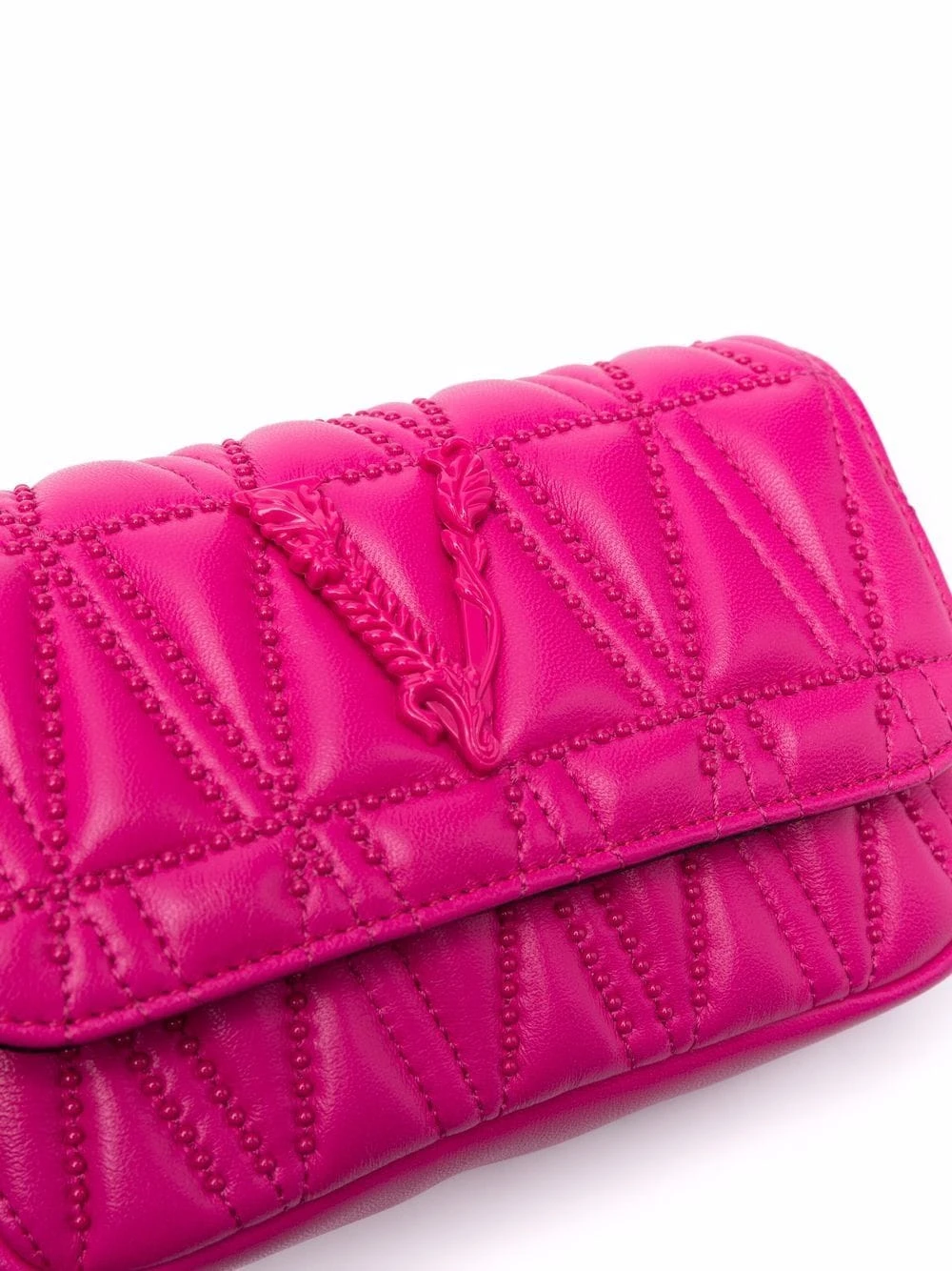 Versace Meilleur Prix Garanti Sac à bandoulière Virtus matelassé sacs à bandoulière & besaces femme 6 Versace sac à bandoulière Virtus matelassé