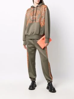 Versace pantalon de jogging à motif Greca