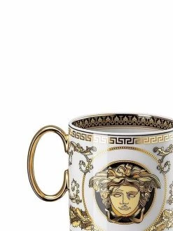 Versace mug Virtus Alphabet N en porcelaine