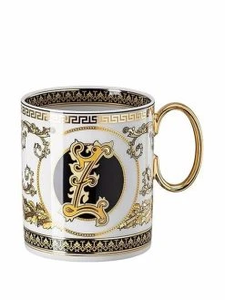 Versace mug Virtus Alphabet Z en porcelaine