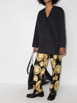 Versace pantalon de pyjama à imprimé Medusa