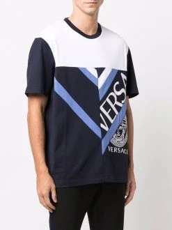 Versace t-shirt à logo imprimé