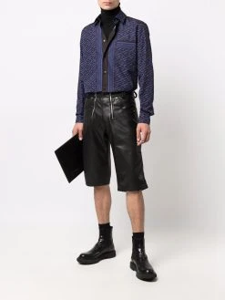 Versace chemise à imprimé Greca Key