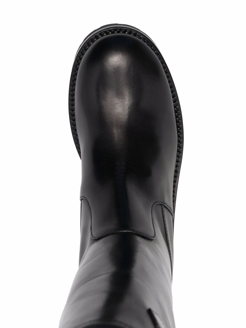 Versace Bottes Safety Pin en cuir de veau Prix Équitable femme 6 Versace bottes Safety Pin en cuir de veau