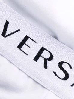 Versace slip à taille à logo