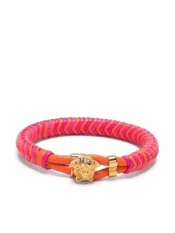 Versace bracelet Medusa en cuir