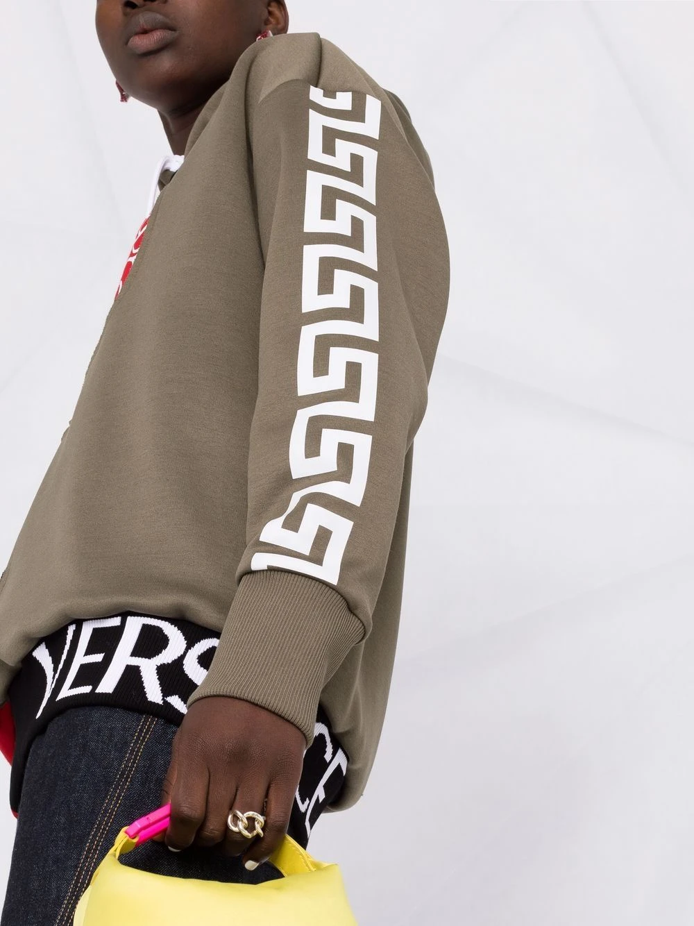 Versace Qualité Garantie Hoodie à logo Medusa hoodies femme 5 Versace hoodie à logo Medusa