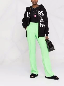 Versace hoodie à logo imprimé