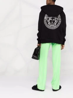 Versace hoodie à logo imprimé